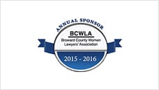 Annual Sponsor Broward County Women Lawyers’ Association 2015-2016